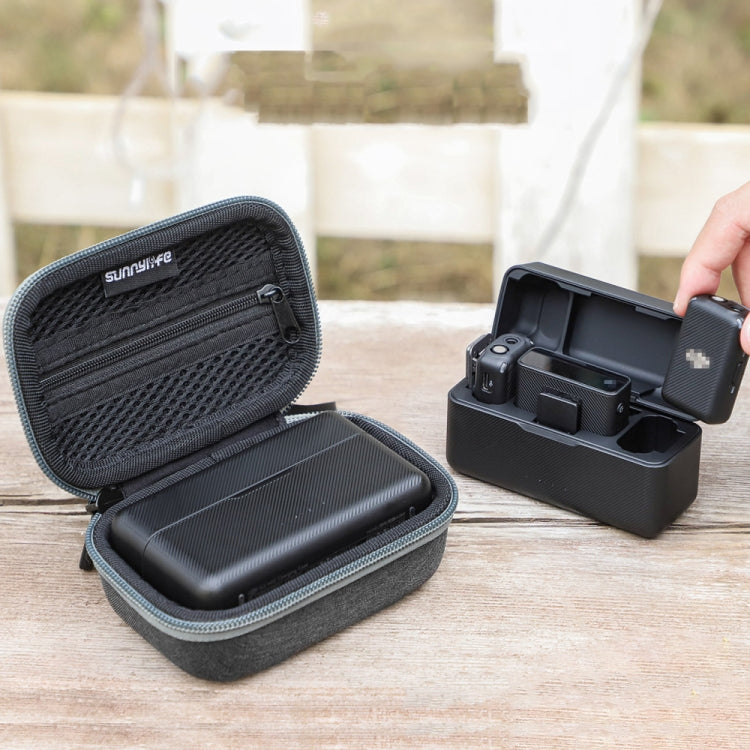 Sunnylife B557 Tragbare Schutzbox Aufbewahrungstasche für DJI MIC Wireless-Mikrofon, für DJI MIC