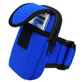 S210 Neoprene Arm Bag Outdoor Sports Mobile Phone Bag Coin Purse, 10x17cm (Navy Blue), 10x17cm (Black), 10x17cm (Orange), 10x17cm (Red), 10x17cm (Green)