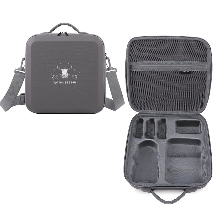 Für DJI Mini 3 / Mini 3 Pro BKANO PU Aufbewahrungstasche Tragbare Umhängetasche Kuriertasche, M3-012 RC-N1 Version, M3-012 RC Version