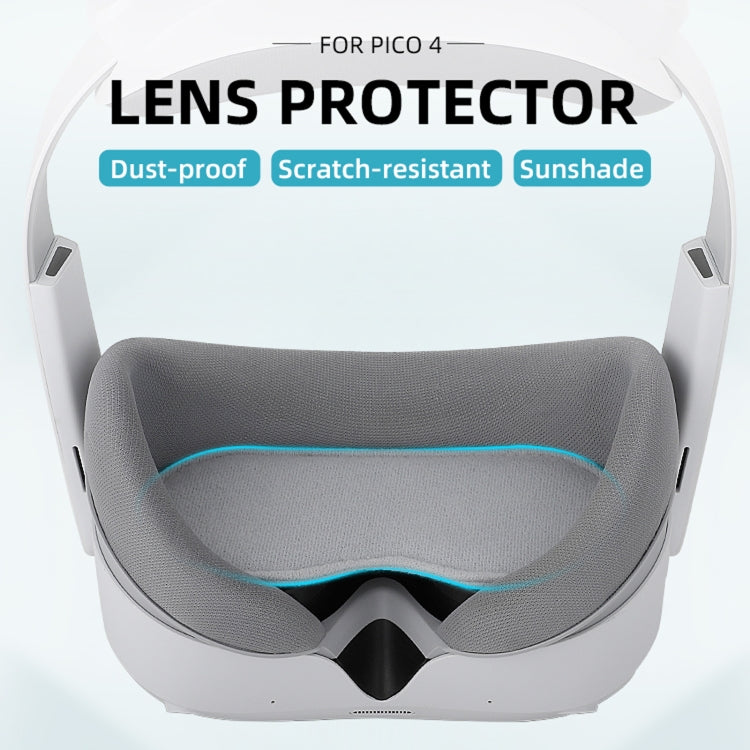 For PICO 4 Hifylux PC-ZF17 Lens Protector VR Glasses Dust-proof Sponge Pad, PC-ZF17 Light Grey