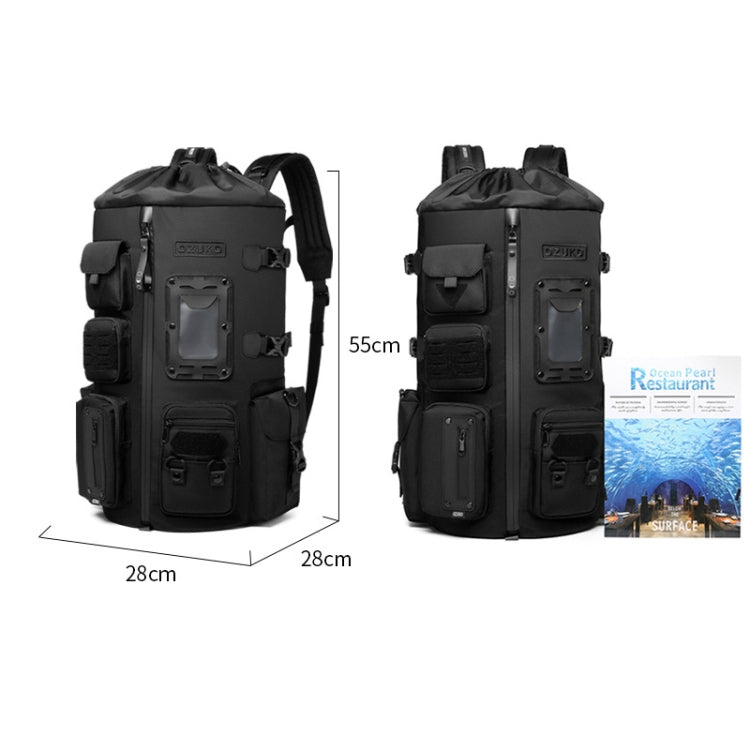 Ozuko 9573 Multifunctional Sports Basketball Backpack Outdoor Waterproof Men Backpack