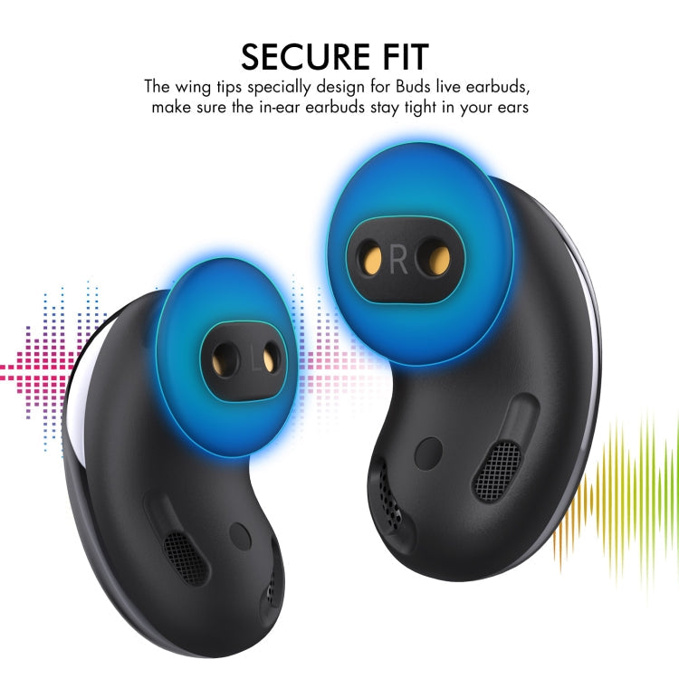 Für Samsung Galaxy Buds Live AhaStyle PT132 S+M+L Silikon-Ohrstöpsel