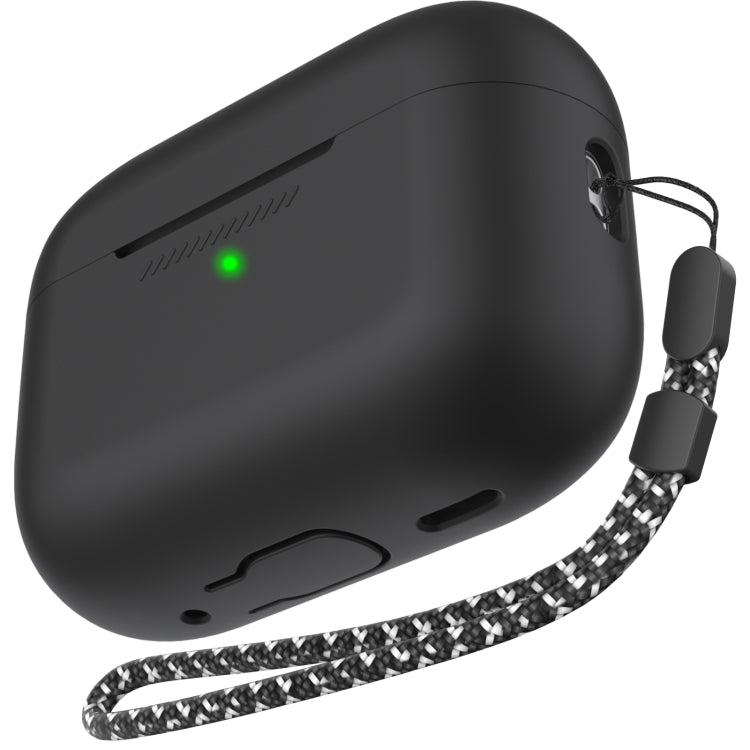 AhaStyle PT187 Silikon-Schutzhülle aus einem Stück mit Trageband für AirPods Pro 2
