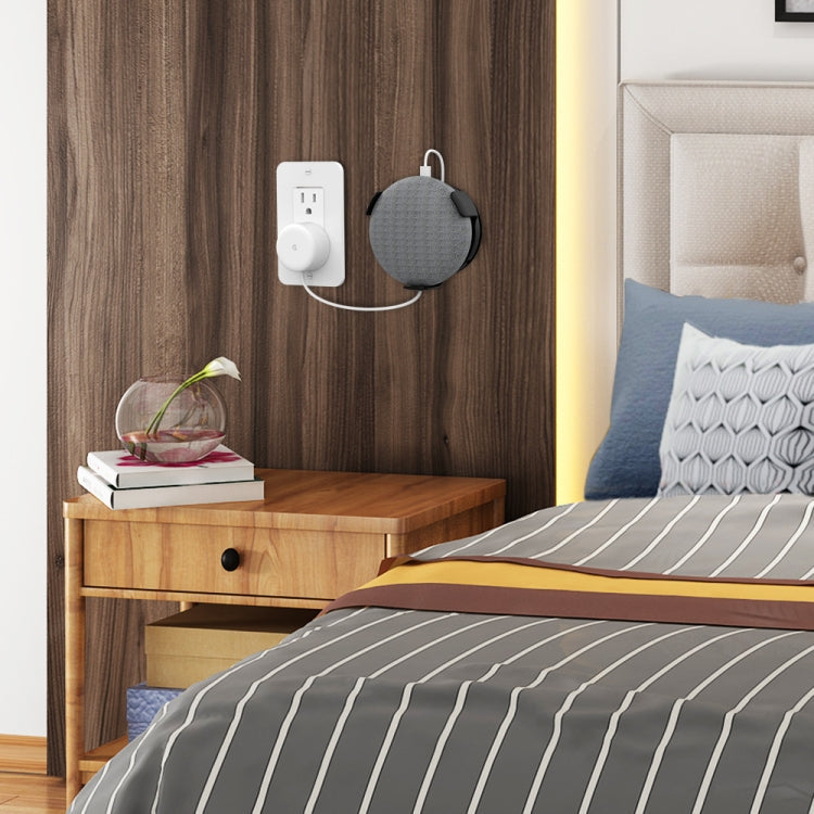 AhaStyle PT62 Wandhalterung Smart Speaker Halterung, für Amazon Echo Dot 3 Schwarz, für Amazon Echo Dot 3 Weiß, für Google Home Mini Schwarz, für Google Home Mini Weiß