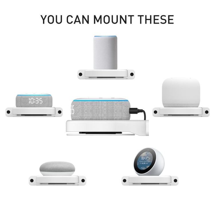 AhaStyle DD96 Stand Wall Storage Stand, For Amazon Echo Dot 3/4, For Google Wifi, For Apple HomePod Mini
