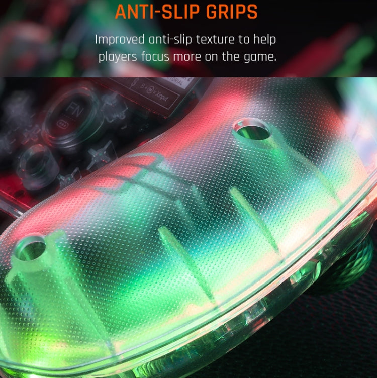 RGB Light Wired Gamepad Controller For PC/Switch, BIGBIGWON C1 S