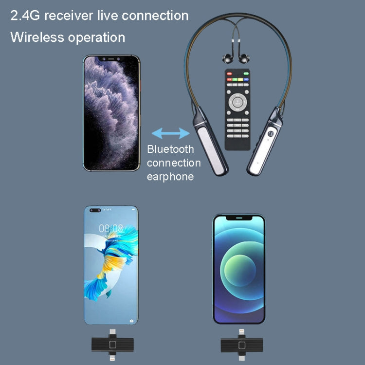 SN-537K 5.3 Bluetooth Live-Kopfhörer mit integrierter Soundkarte Kabelloser Empfänger Sportkopfhörer