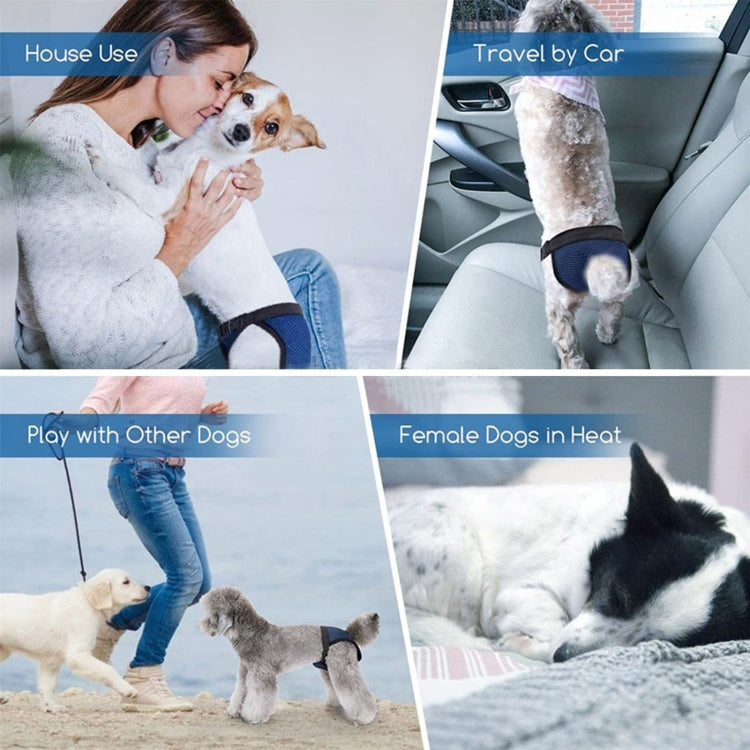 Dog Diaper Pants Female Menstrual Sanitary Pants Breathable Anti Leak Pet Diaper