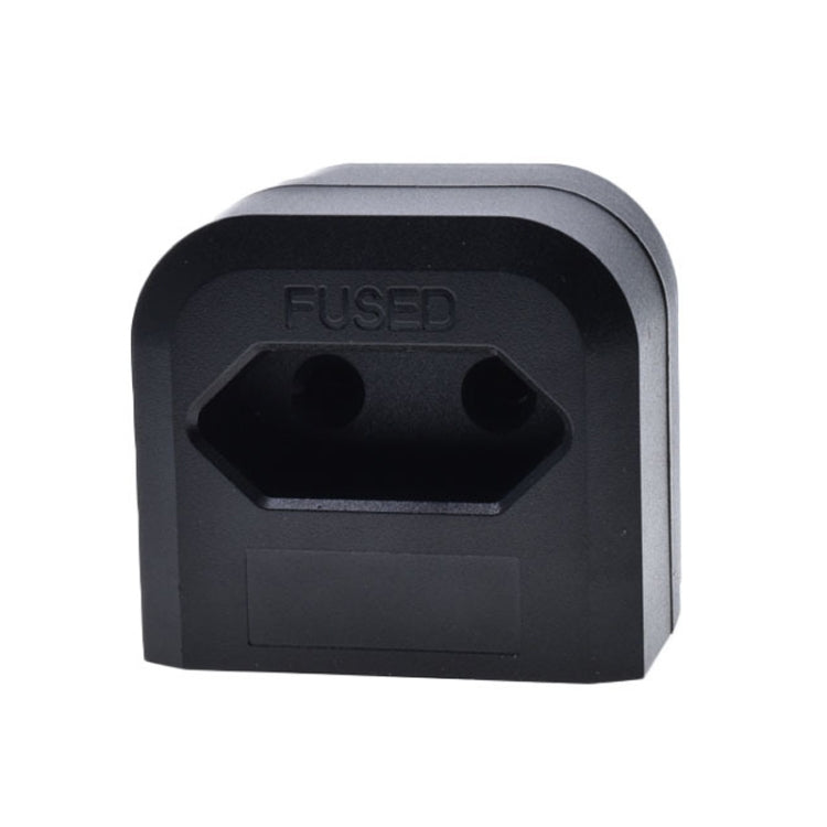 250V EU Plug To UK Plug With Fuse Conversion Plug