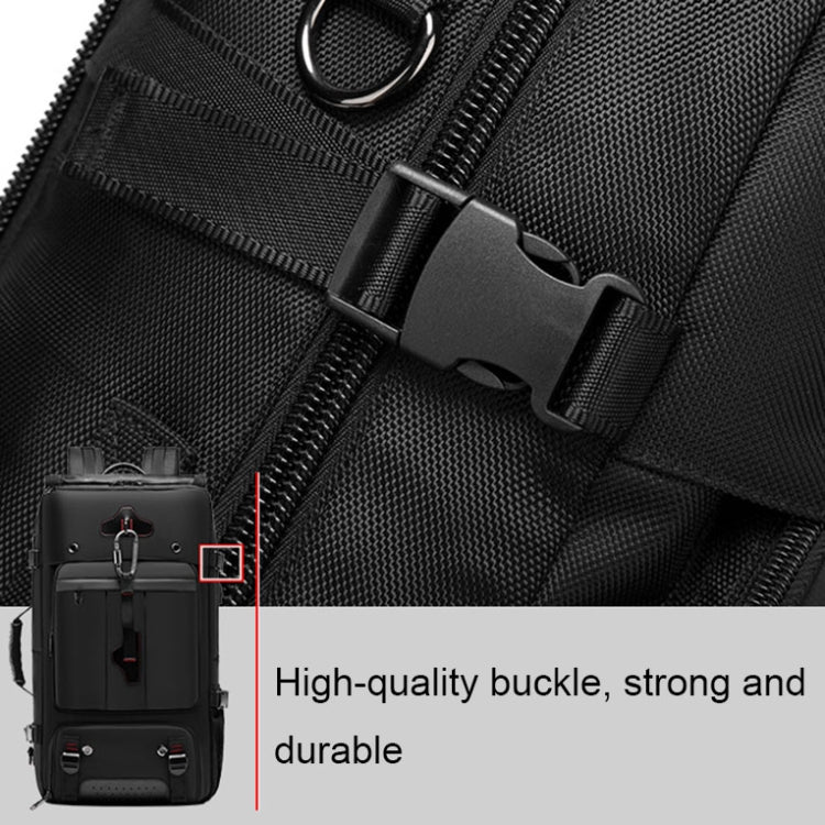 Multifunctional Large-capacity Waterproof Outdoor Mountaineering Backpack with USB Port