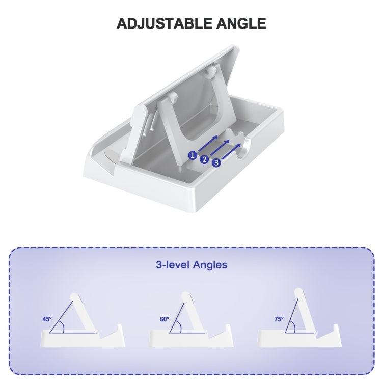 Adjustable Stand for ASUS ROG Ally, Steam Deck & Switch – 3-Angle Foldable Holder