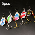Roadrunner False Bait Sequins Lure Set, Color Random Delivery, 5pcs, 10pcs