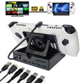 Für ASUS ROG ALLY Ladestation Multifunktionale Dockingstation, Spezifikation: 6-in-1 Version