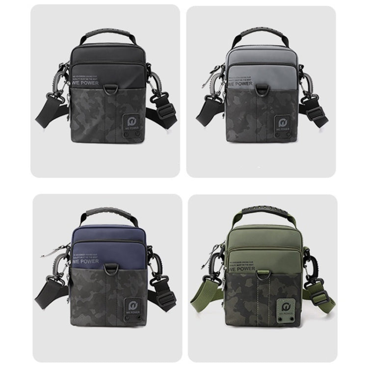 WEPOWER Men Light Sports Shoulder Small Bags(Navy)