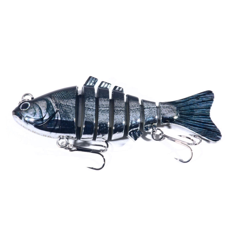 HENGJIA 10cm 24g Bionic Multi-Section Fish Bait Plastic Electroplating Bait, JM060 (5), JM060 (6), JM060 (1), JM060 (2), JM060 (3), JM060 (4)