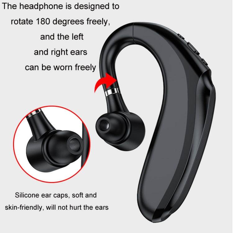 Business Wireless Bluetooth Sports Headphones, Color: Q12 Red 300 mAh(Colorful Box)