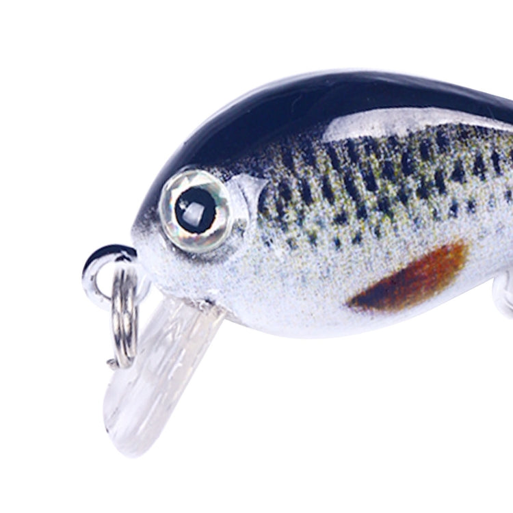 HENGJIA 2.5cm 1.5g schwimmend, „Little Fat“ Mikroobjekt, Mini-3D-gedruckter Luya-Köder