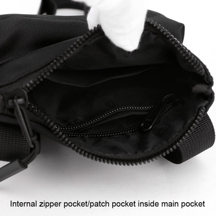 WEPOWER Men Messenger Bag Small Shoulder Bag Crossbody Phone Bag Outdoor Black