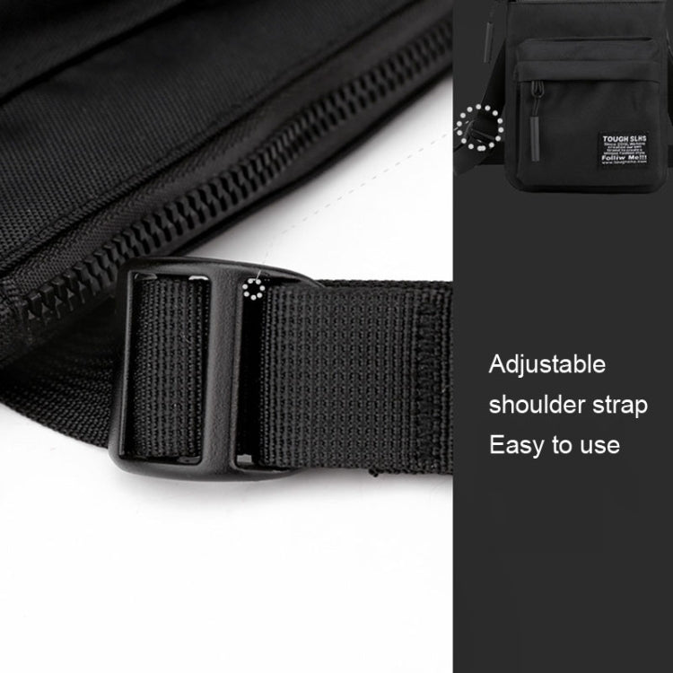 WEPOWER Men Messenger Bag Small Shoulder Bag Crossbody Phone Bag Outdoor Black