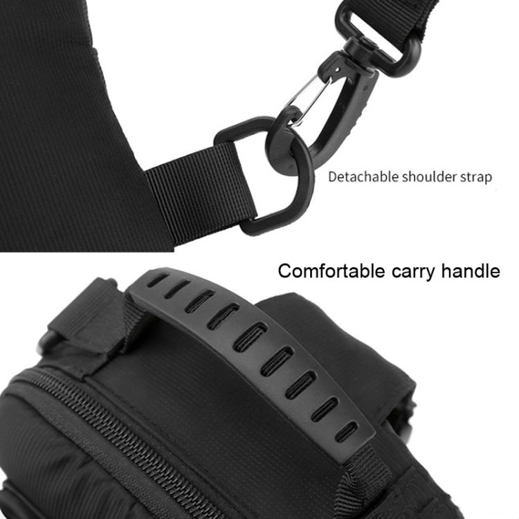 WEPOWER Men Chest Bag Outdoor Shoulder Messengers Bag With USB Charging Port Sports Small Bag(Royal Blue)