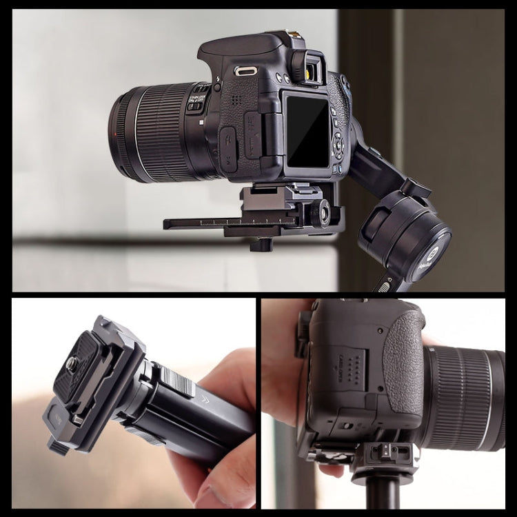 XILETU  PQ-38 Quick Release Plate Base Tripod Slider Mount Adapter, PQ-38 Quick Release Plate