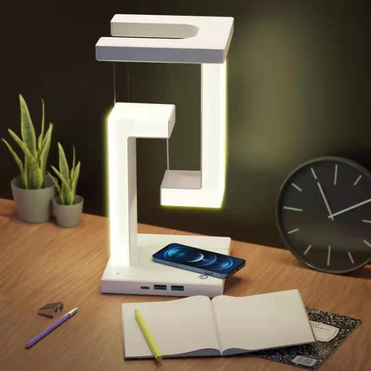 Kabellose Anti-Schwerkraft-Tischleuchte mit Ladefunktion, LED-Licht, Wohndekoration