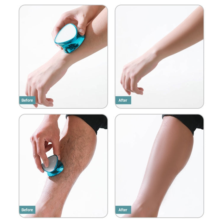 Foot Callus Remover Electric Pedicure Tool Hair Removal Grinder Silver 2 in 1