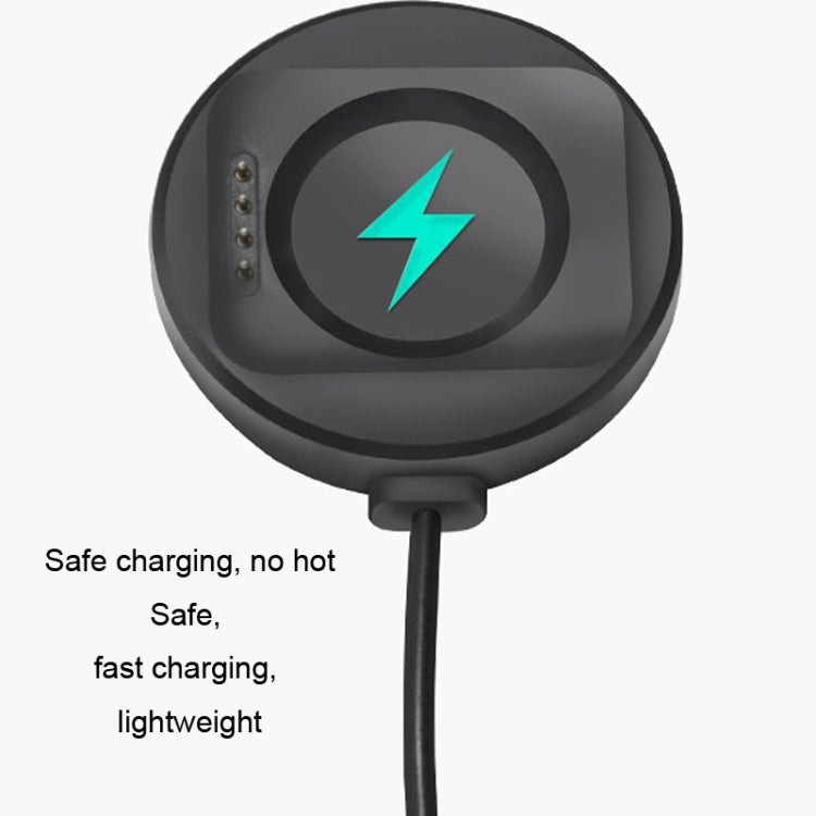 For OPPO Watch 2 Watch USB Port Magnetic Charger Charging Cable(Red)