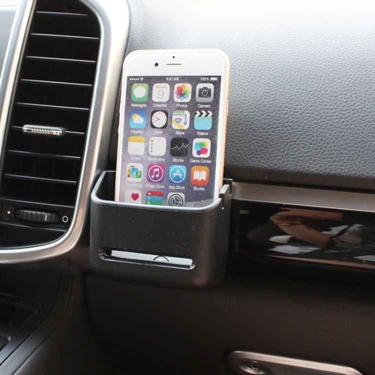 SHUNWEI SD-1129 Car Adhesive Mobile Phone Holder Multifunctional Car Storage Box, SD-1129