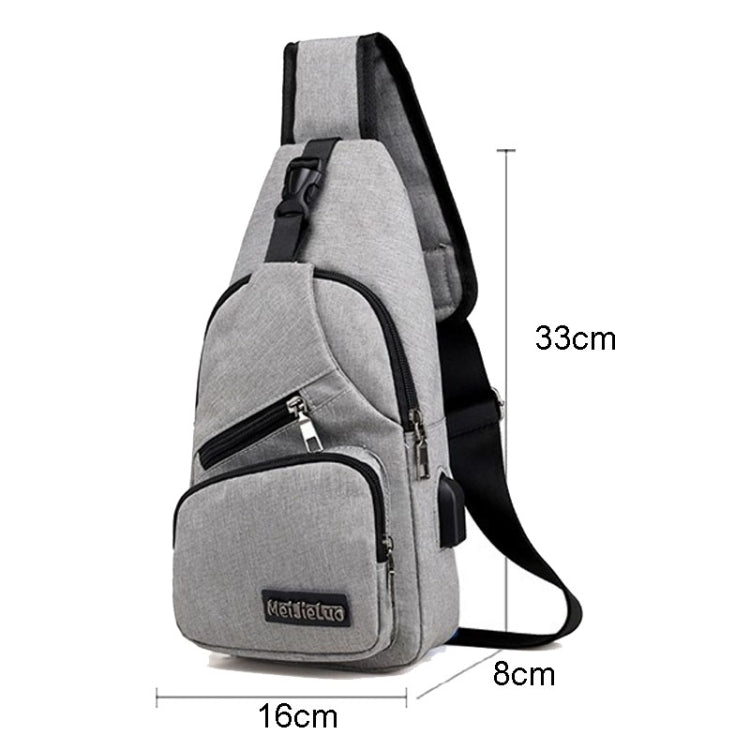 Men’s Chest Bag – Sports, Casual, Youth Shoulder & Crossbody Bag