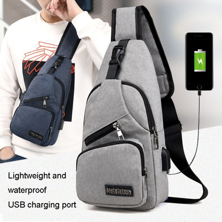 Men’s Chest Bag – Sports, Casual, Youth Shoulder & Crossbody Bag