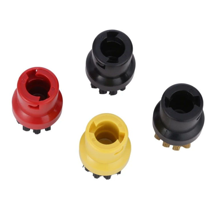 Steam Brush Heads for Karcher SC1 SC2 SC3 SC4 SC5 – Copper, Black, Yellow & Red