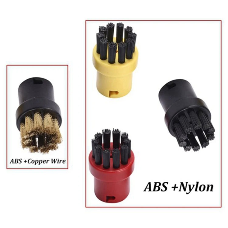 Steam Brush Heads for Karcher SC1 SC2 SC3 SC4 SC5 – Copper, Black, Yellow & Red