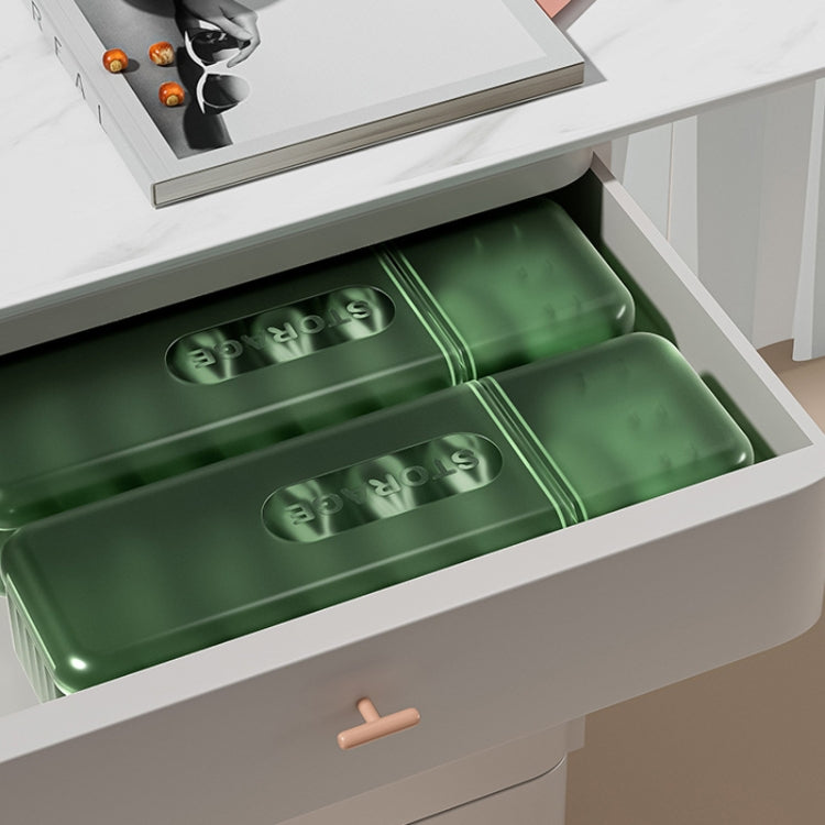 Desktop Data Cable Organizer With Lid Drawer Cord Storage Box