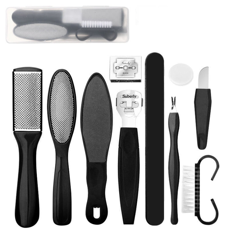 10-in-1 Pedicure Foot Care Kit – Callus Remover, Foot File & Nail Care Set