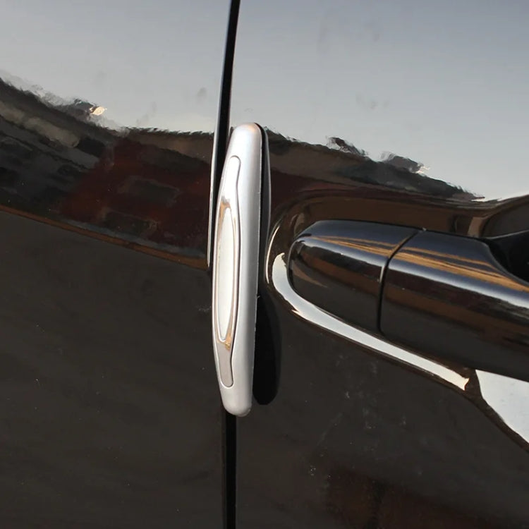 Car Door Edge Guards Anti Collision Scratch Protector Strips Mirror Stickers Grey