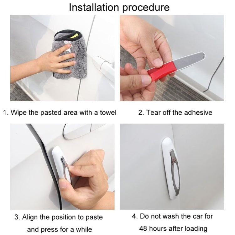 Car Door Edge Guards Anti Collision Scratch Protector Strips Mirror Stickers Grey