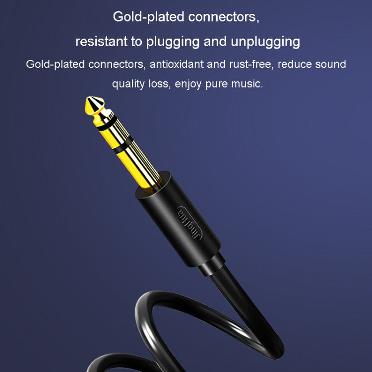 JINGHUA 3,5 mm auf 6,35 mm Audiokabel Verstärker Gitarrenkabel, 0,5 m, 1,5 m, 3 m, 5 m