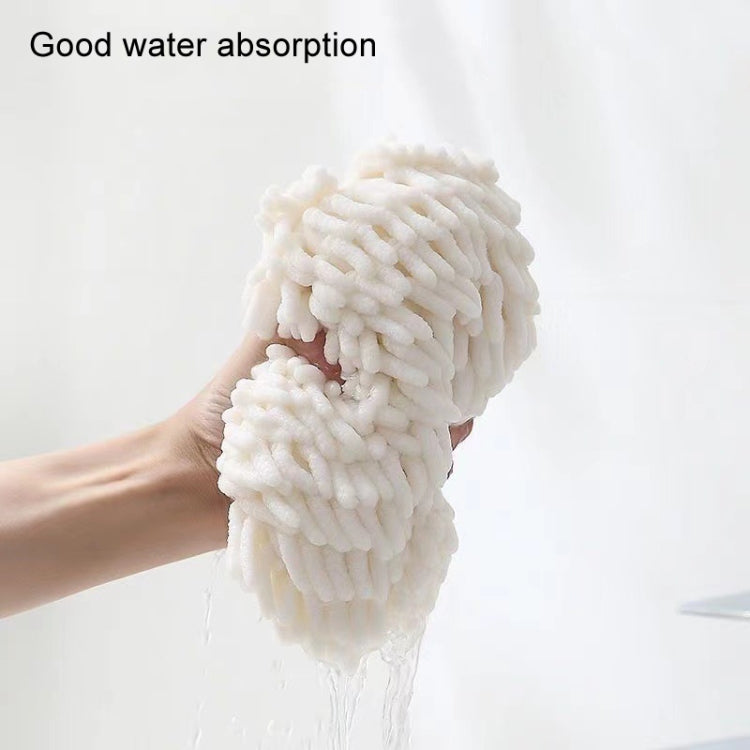 Hand Wipe Ball Quick Dry Hanging Towel Kitchen Bathroom Cleaning Rag Grey