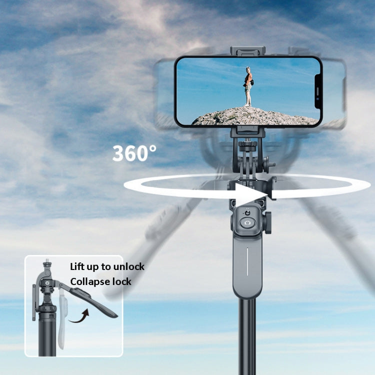 2m Metall-Stativ-Selfie-Stick mit 4 Erweiterungsschnittstellen für Handy und Kamera (Schwarz)