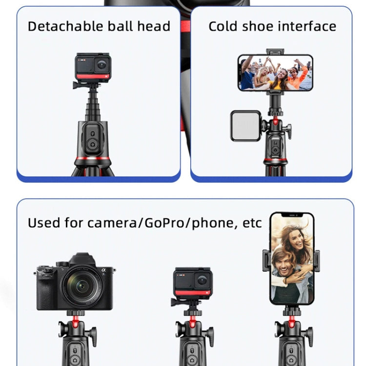C03 Teleskopstange mit Fernbedienung, Octopus-Stativ, Handy-Kamera, tragbare Handhalterung für Fotos