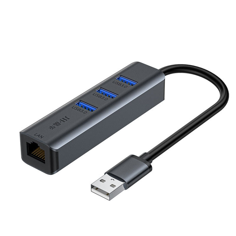 JINGHUA Gigabit LAN Converter For Computer External Driverless Network Card, USB3.0 Single Port, Type-C Single Port, USB3.0 Four Port, Type-C Four Port