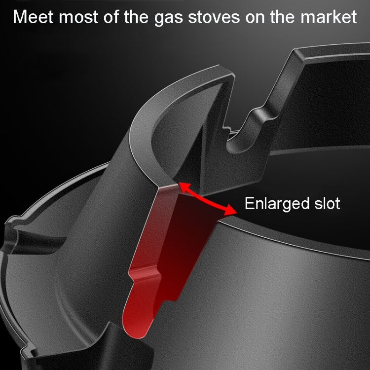 Gas Stove Gathering Fire Energy Saving Cover Kitchen Non-Slip Windscreen, Four-Jawed
