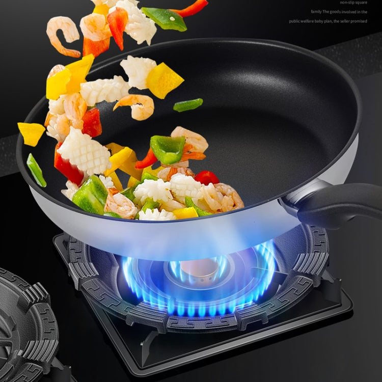 Gas Stove Gathering Fire Energy Saving Cover Kitchen Non-Slip Windscreen, Four-Jawed