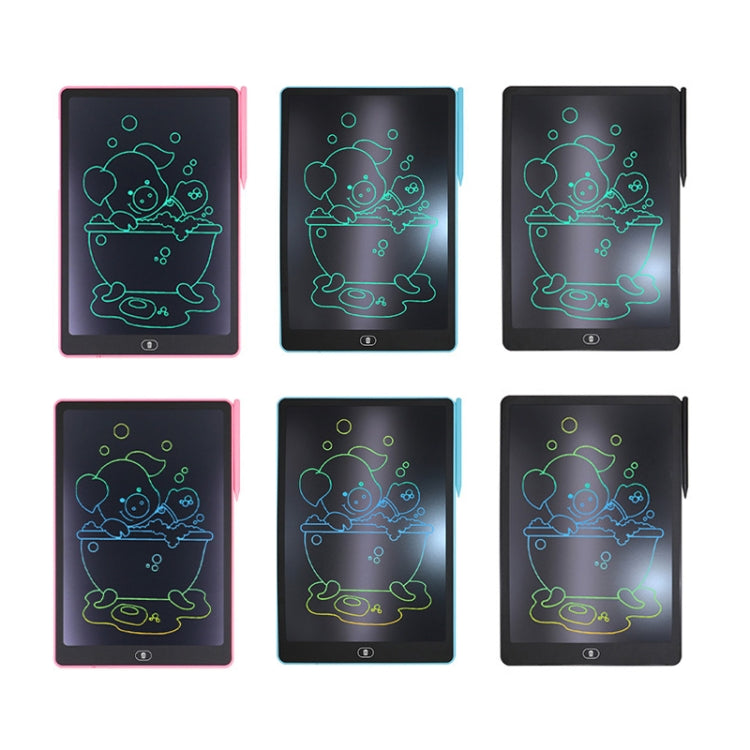 16 Inch Children LCD Writing Board Erasable Drawing Board, Pink Color Handwriting, Black Color Handwriting, Blue Color Handwriting, Pink Monochrome Handwriting, Black Monochrome Handwriting, Blue Monochrome Handwriting