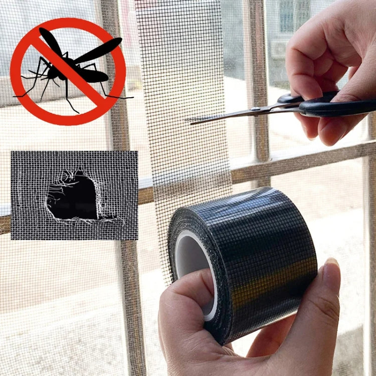 Mosquito Net Door Curtain Window Screen Anti Insect Mesh Gray