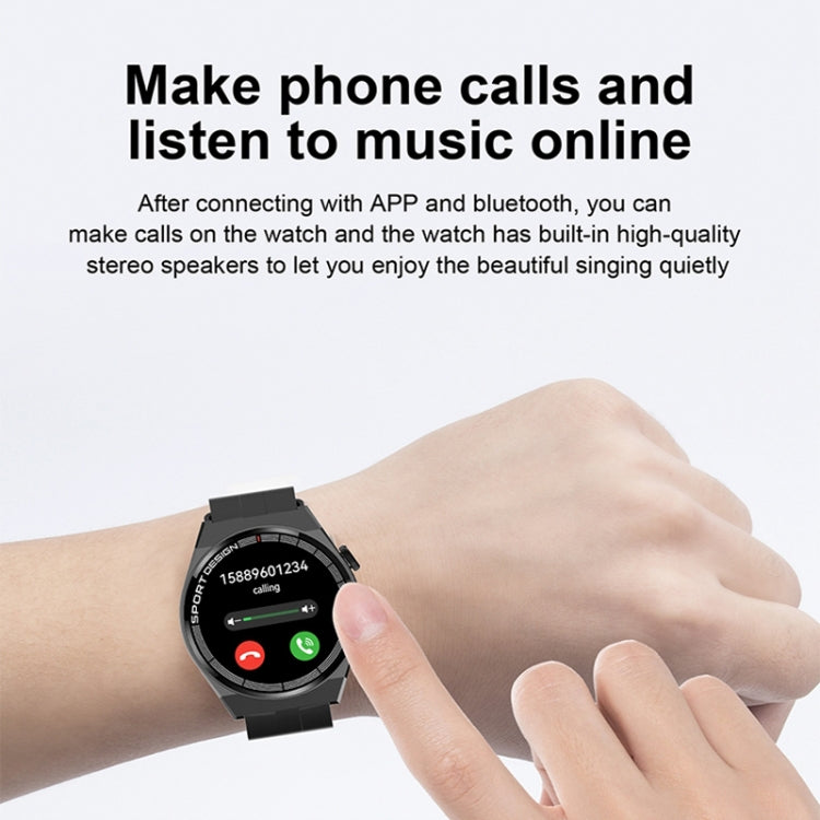 G3Pro 1.28-Inch Health Monitoring Bluetooth Call Smart Watch With NFC, Black Silicone, Silver Silicone, Black Leather, Brown Leather, Black Steel, Silver Steel, Black Three-bead Steel, Silver Three-bead Steel