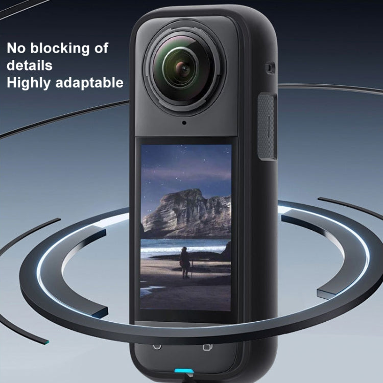 For Insta360 X4 TELESIN S6-CRF-01-TIS Plastic Protective Frame