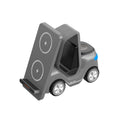 T20S 3-In-1 15W Small Forklift-Shaped Desktop Wireless Charger With LED Atmosphere Light