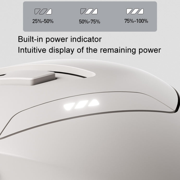 Inphic DR6 2.4G Wireless + Bluetooth 5.0/4.0 Tri-mode Charging Mute Office Gaming Computer Mouse, DR6